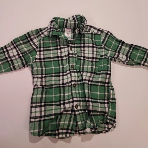 Carter's Boys' 2-Piece Long Sleeve Top and Pants Set in Size 2T - Picture 3 of 9